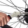 Stainless Steel Bicycle Brake Disc Rotor Truing Tool With Anti Slip Rubber Handle