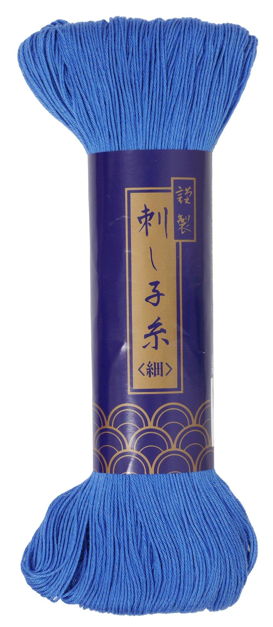 

Daruma Sashiko Thread, Thin, 170m, Col. 17, Ruri, 01-2110