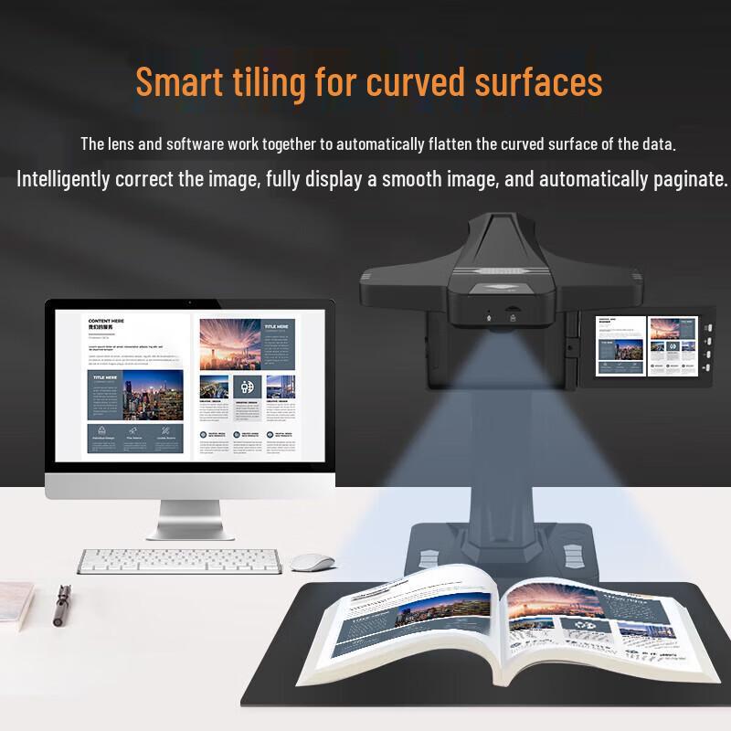 

Liangtian A3 27MP High-Speed Document Scanner CN plug (adapter included)