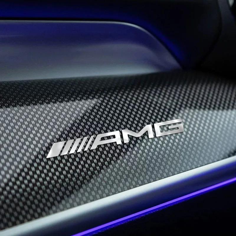 GLC GLB Metal emblem Auto Decor Decals Car Window Wiper Stickers For Mercedes Benz AMG W212 W204 W211W168 W213 W205 W210 W124