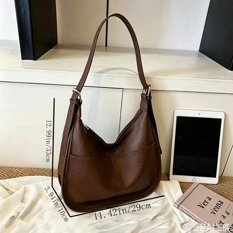 Large Capacity Backpack, Commuter Bag, Single Shoulder Crossbody Bag, Tote Bag, Soft Surface Fashion Bag Casually