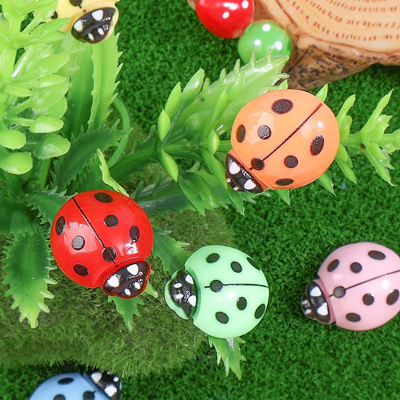 Käfer Harz Haarspangen Set - DIY Kinderbasteln mit Marienkäfer Ornamenten