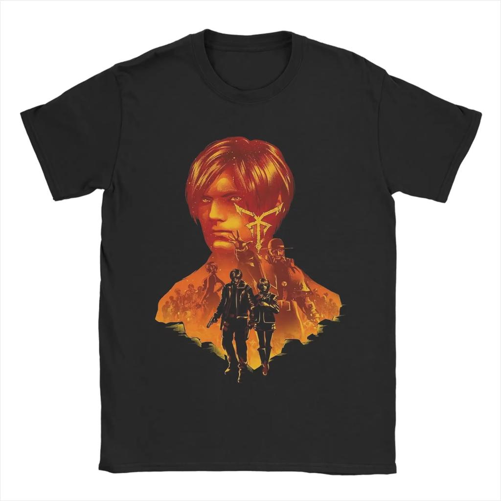Resident Evil 9 Requiem Grace Ashcroft graphics 100Cotton unisex shirt 2026 Summer New Mens fashion Y2k Short sleeve Tshirt
