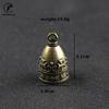 1Pcs Copper European Retro Bells For Home Wedding Party DIY Handmade Jewelry Campanula Accessories Christmas Tree Ornaments