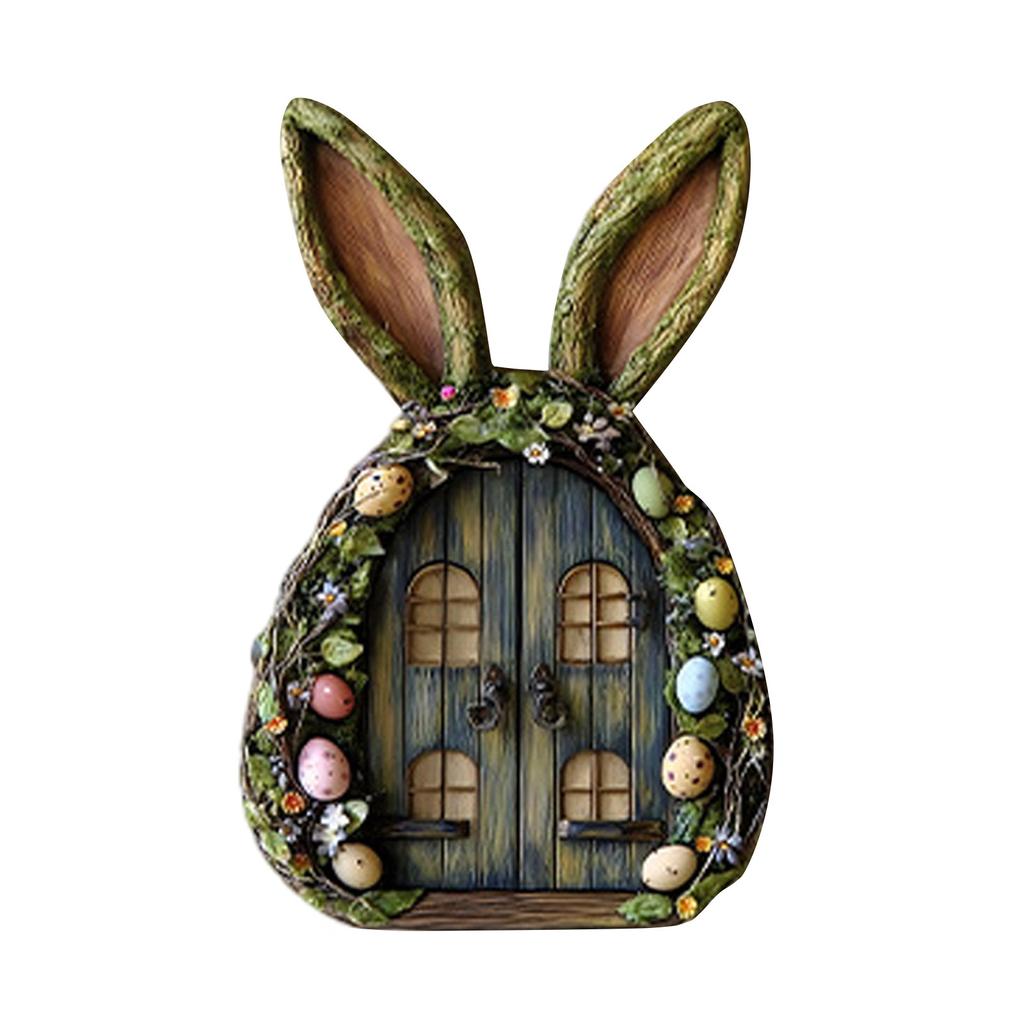 Fairies Door And Window,Elfs Door Fairies Tale Door Home Staircase Bedroom Decoration Garden Decoration Wooden Crafts