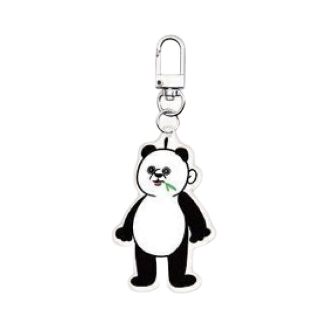 Bbangbbang Panda Keyring ONE SIZE