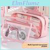 Style Small Capacity Pencil Case With Durable Fabric For Students Girls