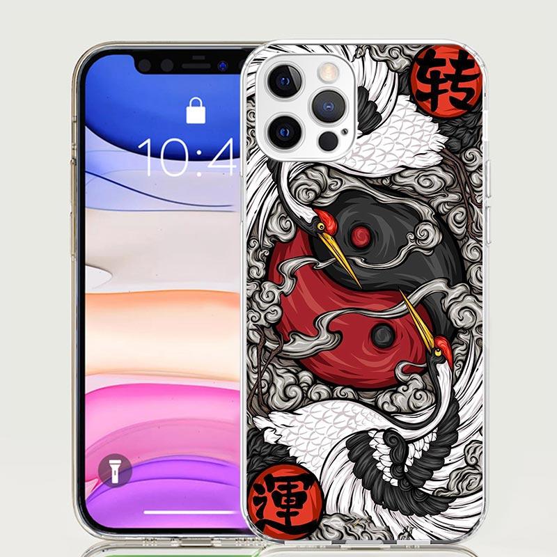 Life Yin Yang Eight Diagrams Phone Case For iPhone 17 Air 16 15 Plus 11 14 Pro Max 13 Mini 12 7 8 + SE Pattern Art Customized Co