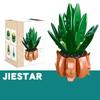 Mini Bonsai Building Blocks Desktop Ornaments Small Particles Diy Assembled Building Blocks Flower