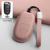 Leather Car Key Holder for Jeep Compass and Dodge Renegade