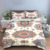 Mandala Floral Pattern Bedding Set Bedding set (1 duvet cover, 2 pillowcases, duvet not included)