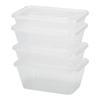 Chuāngfā 750ml Thickened Disposable PP Square Lunch Box