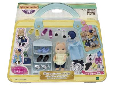 Sylvanian Families Miesto mados derinimo rinkinys Batai ST Mark Sertifikuotas žaislas Lėlių namelis nuo 3 metų ir Sylvanian Epoch [Miestas - Stilinga kolekcija -]