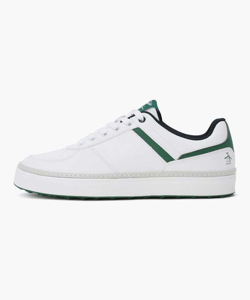 Penguin By Munsingwear Men'S Essential Court Spikeless Shoes Dark Green Mr121Ssh13