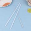 6Pcs Plastic Clear Straws Reusable Straw With Cleaning Brush 31Cm Drinking Straws For Water Bottle Travel Tumblers Accessories