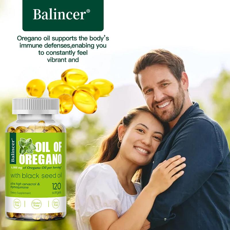 Oil Of Oregano 6000mg Softgels Premium Herbal Extract Dietary Supplement 120 Count