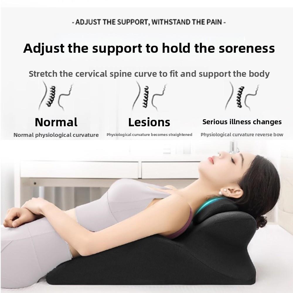 Non-Slip Couple Pillow Adjustable Relaxing Prone Pillow  for Rest, Massage, Reading