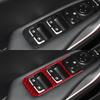 For Kia 18-23 Stinger Carbon Fiber Window Lifting Panel Decoration Patch Interior Modification Accessories