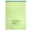 KOKUYO Campus Manuscript Paper, A4 Size, Horizontal Writing, 20x20 Lines, Green Ruled Lines, 50 Sheets, KE-75N. Dimensions: W210 X D297 X H5mm / 203g