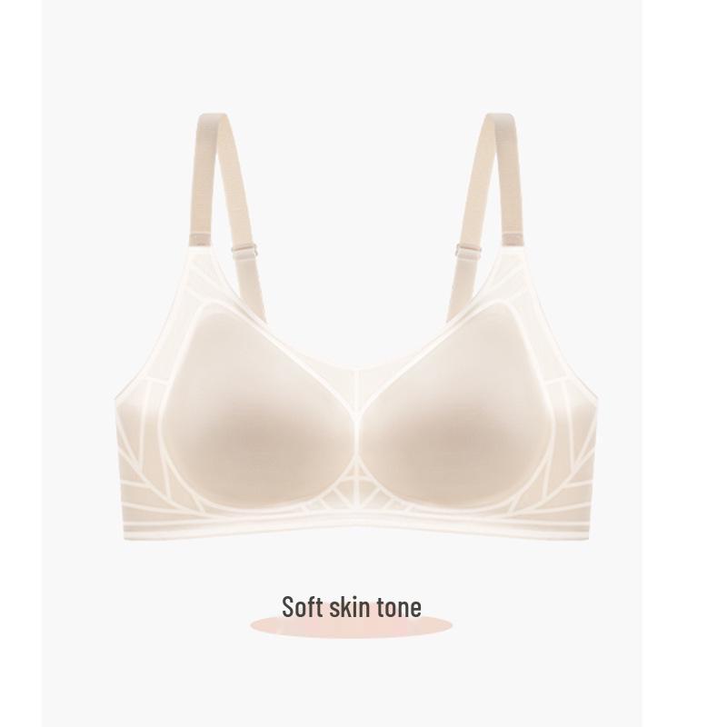 Ice Silk Ultra-Thin Breathable Seamless Summer Bra - Soft Support, Bare Feel, No Ride-Up, Lifts & Gathers