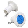 Boat Water Filler Yacht Fittings ABS Deck Water Filler   Fill   Inlet for Marine Boat Yacht RV