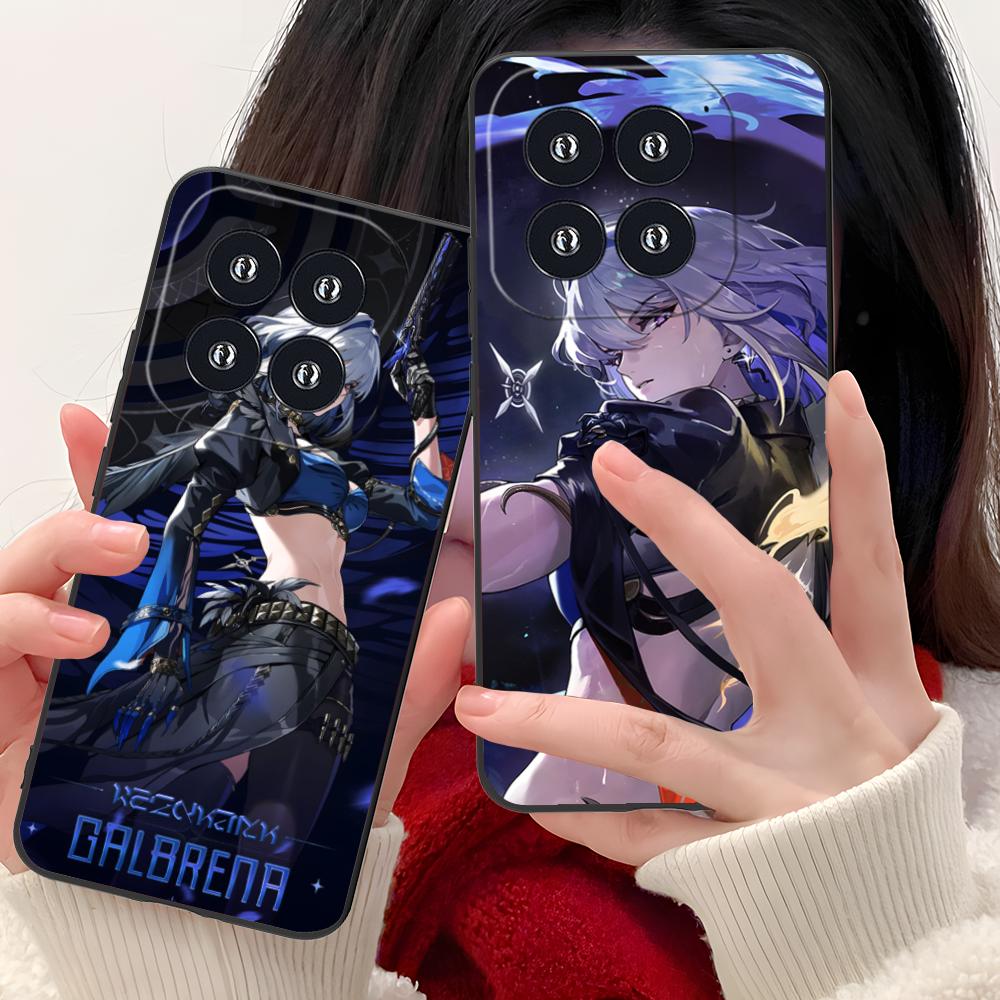 Wuthering Waves Galbrena Phone Case for Xiaomi 15 14 13 12 Mi 11 T Ultra Lite Pro S X 5G Colorful Printing Cover Cover Pretty