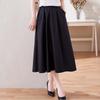 Skirt Female Summer Long Elastic High Waist A-shaped Umbrella Skirt Slim Skirt