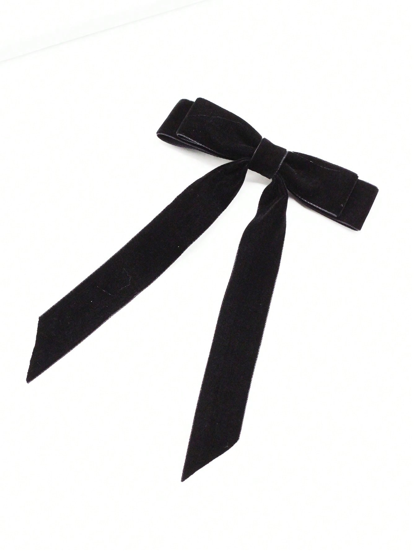 

Lystrfac Fashion Vintage Velvet Hair Bow For Women Girls Ribbon Hairpin Simple Top Clip Ladies Hairgrips Female Hair Accessories
