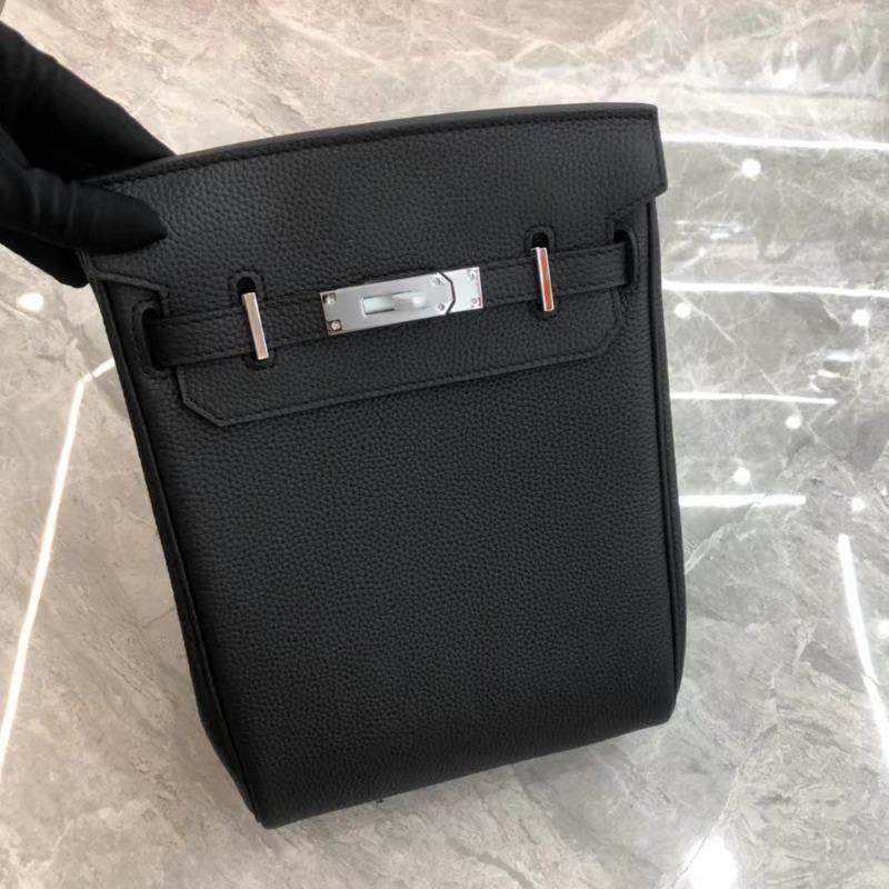New Niche Kelly Bag Head Layer Retro O Backpack Unisex First Layer Cowhide Messenger Breast Bag