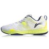 New LiNing Durable Breathable Lightweight Low-Top Badminton Shoes Unisex Standard White AYTQ003-1