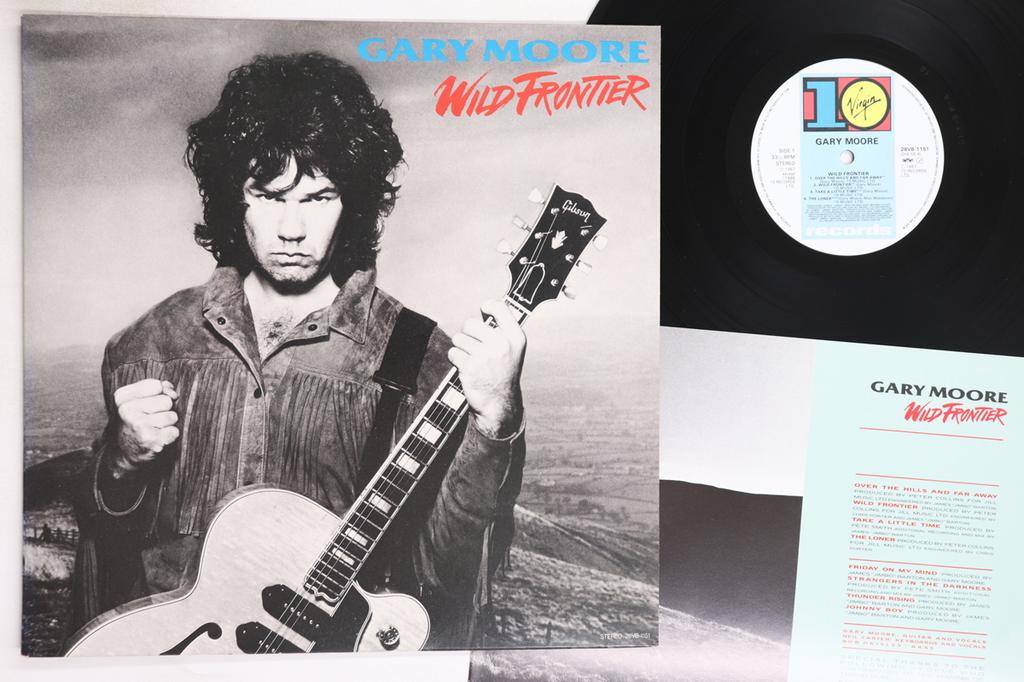 LP Record GARY MOORE - Wild Frontier 28VB1151 VIRGIN 1987 Japan Rock Used