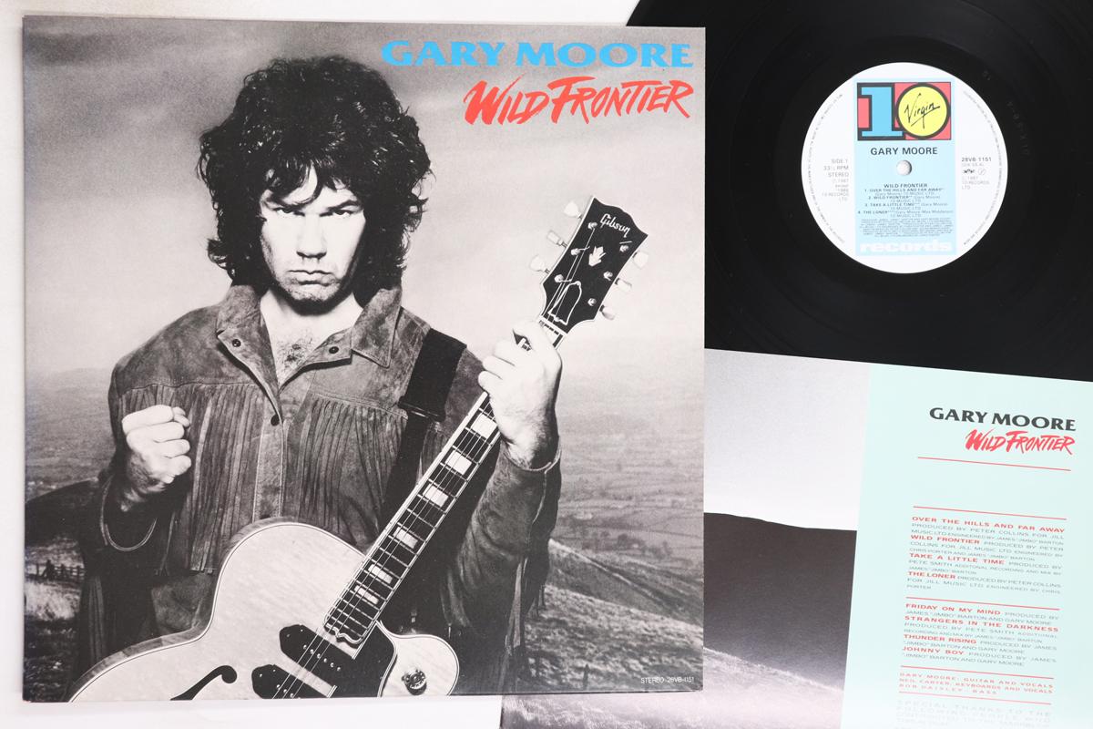 

LP Record GARY MOORE - Wild Frontier 28VB1151 VIRGIN 1987 Japan Rock Used