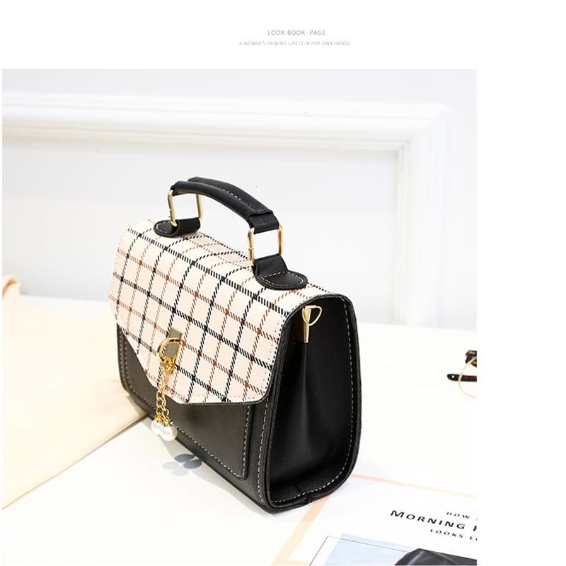 Women's Bag, One Shoulder Crossbody, Portable Small Square Bag, Simple for Students