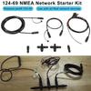 124-69 NMEA Network Starter Kit,NMEA 2000 Node Terminators, NMEA2000 Connection with T Connector Replace OEM 124-69