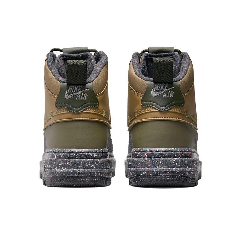 Nike Air Force 1 Boot NN Brown Kelp Crater Men Sneakers Sequoia DD0747-300