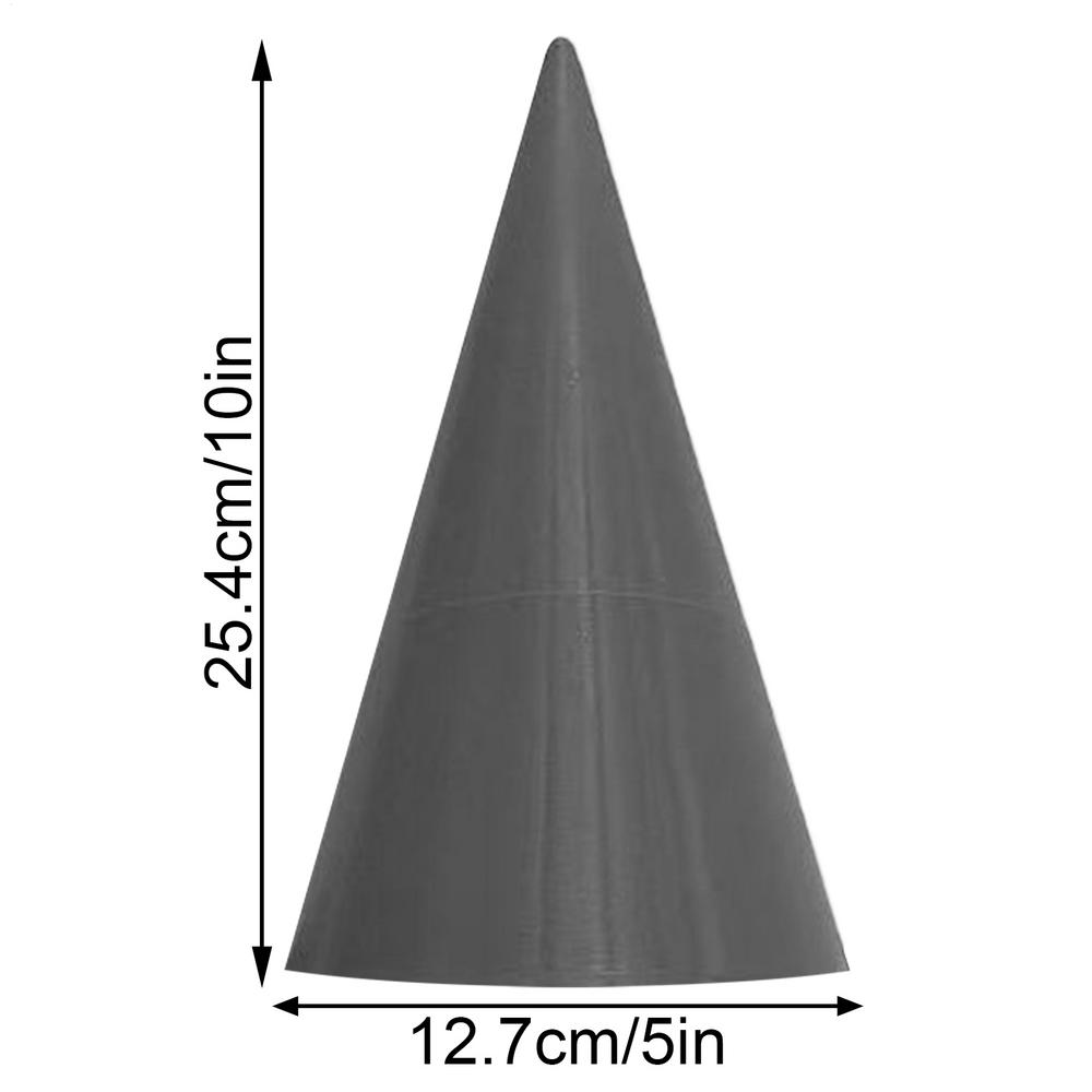 Pottery Molds Reusable Cone Non-stick Craft Supplies Pottery Molds With Removable Handle For Christmas Tree Gnome Hat Art