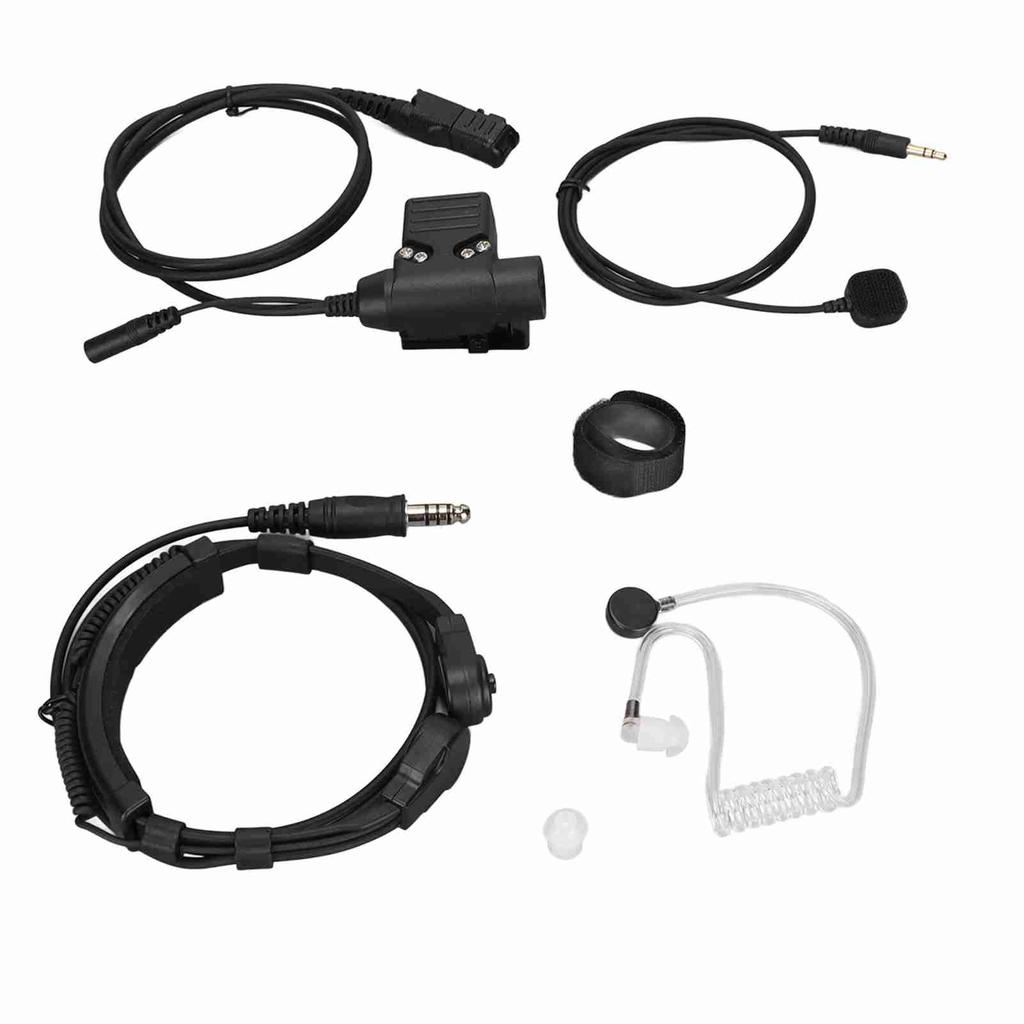 U94 PTT Headset System Adapter U94 PTT Finger Mic 7.1mm Headset for MOTOROLA XiR P6600 P6620 DP2400