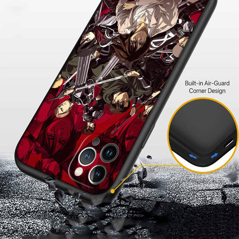 MH16 Attack on Titan Hülle für Samsung Note 20 10 S25 Plus Ultra Lite FE A51 A52 A53 A71 A72 A73 M20 M30 M21 M31 M51 A11 A70 A56 A26