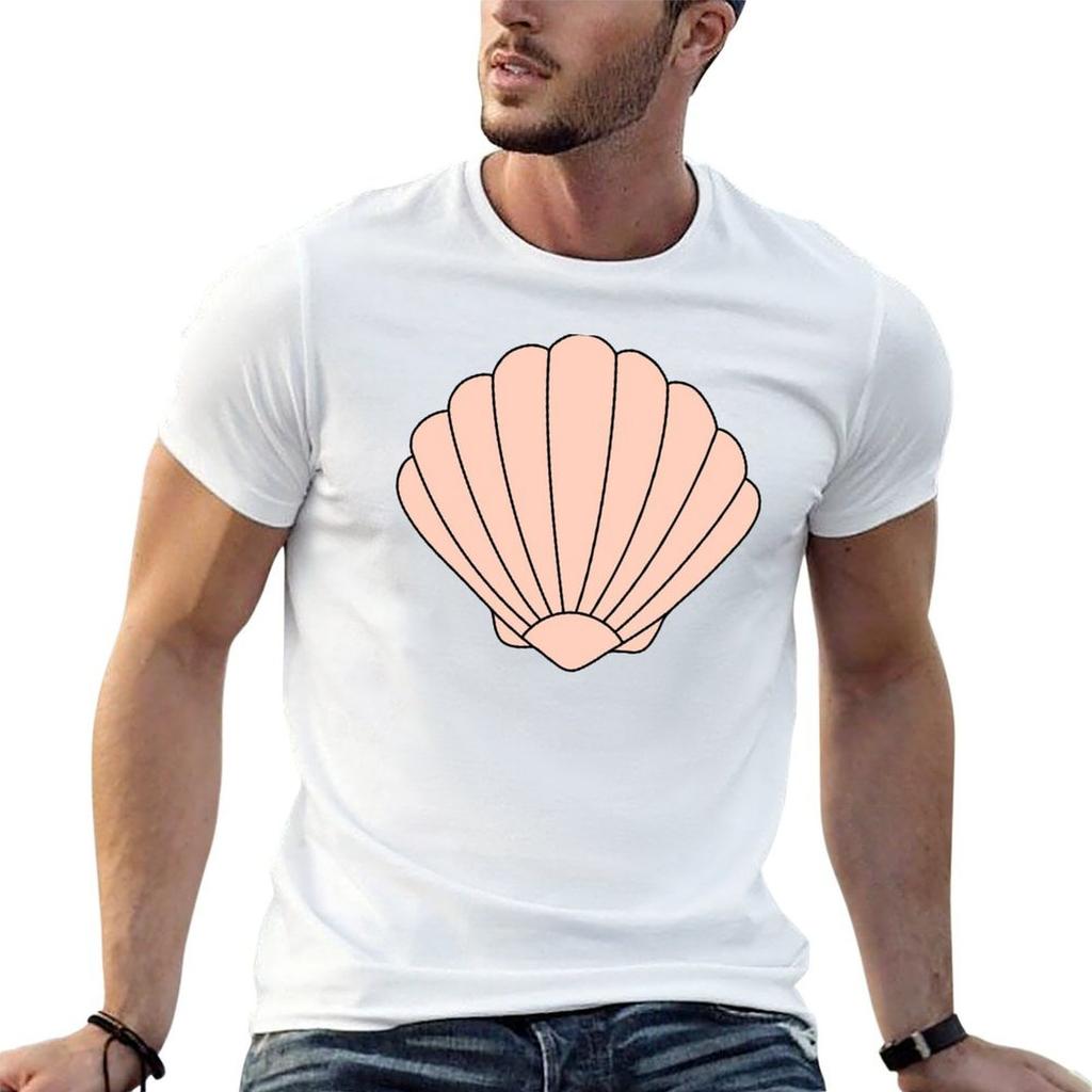 Scallop Seashell Icon TShirt Anime T Shirts For Unisex Essential T Shirt Graphic T Shirts For Unisex TShirt