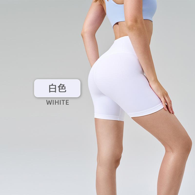 Sports Shorts Summer Nude Breathable Yoga Pants Women's Fitness Shorts Peach Hip Tight Sports Three-point Pants Yoga Shorts