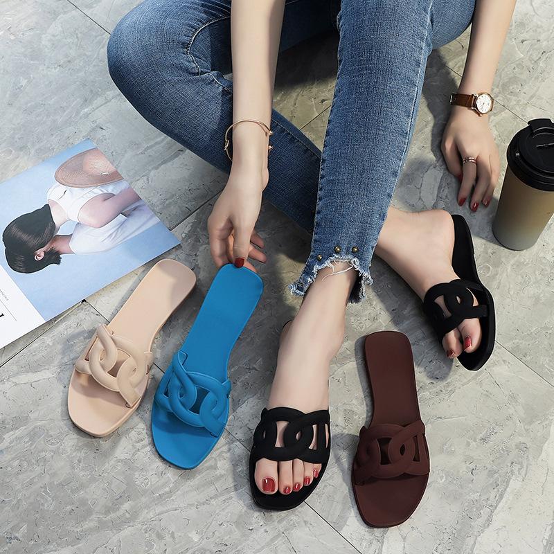 Damen Trendige Sommer Flip-Flop Hausschuhe - Lässiger Koreanischer Stil