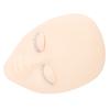 Eyelash Extension Mannequin Head with Replaceable Eyelids Soft Touch Lash Practice Mannequin Face