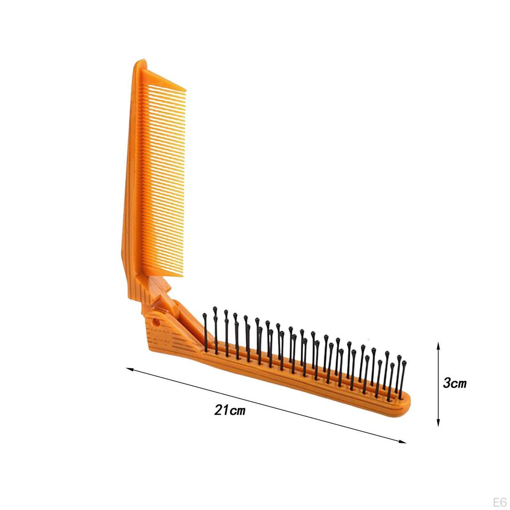 Collapsible Hair Grooming Tool for on-the-Go