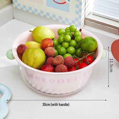 Double-Layer Draining Basket
