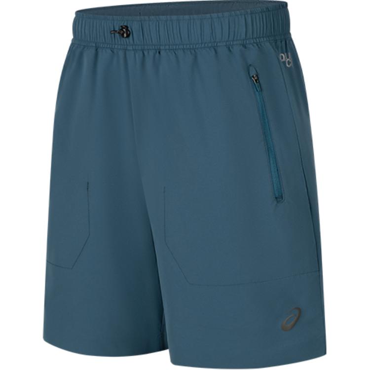 

Asics Breathable Dry Comfortable Sports Five-Point Casual Shorts Men shorts Blue 2011D079-400 S
