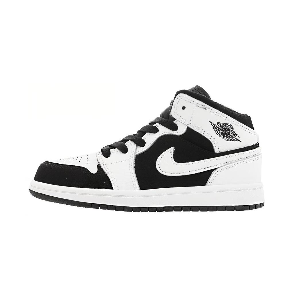Jordan 1 Mid White Black PS 640734-113