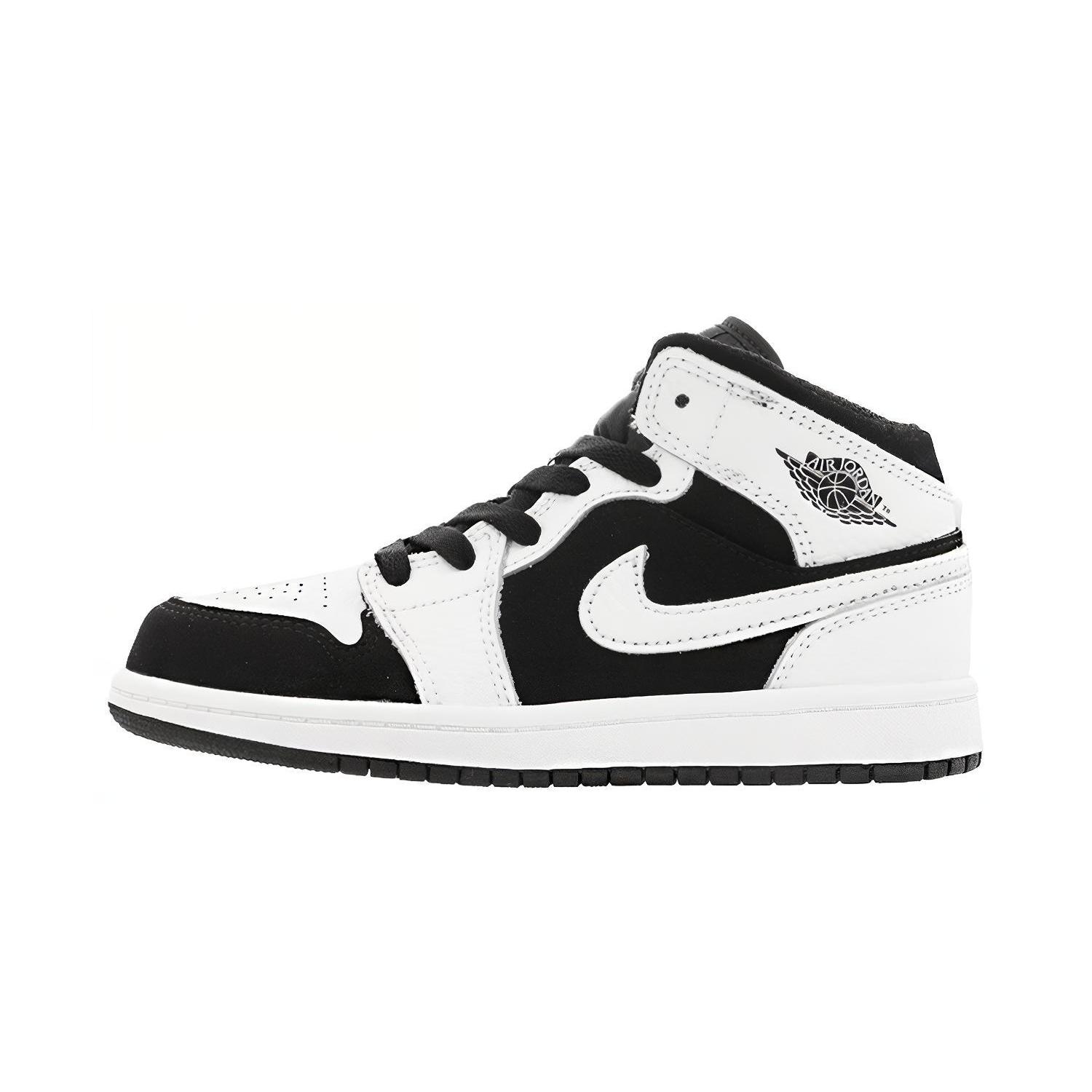 Jordan 1 Mid White Black PS 640734-113 13.5C