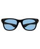 Zoff Sunglasses UV Suitable for Outdoor Stylish Wellington-style (Black (Matte) - ZA251G48_14F2) GALILEO, Metal-Free, Flexible, Protection, Sports,