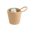 Cotton Rope Storage Basket,Large Capacity Storage Bucket,Bins for File Empty Baskets for Dog Toys,Laundry Basket Hamper Crates