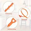 Durable Plastic Instant Drain Clog Removers,Drain Snake Kit For Showers,Sinks,Bathtubs,Easy-To-Use Home Maintenance Accessories